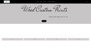 Thumbnail of woodcustomprints.com