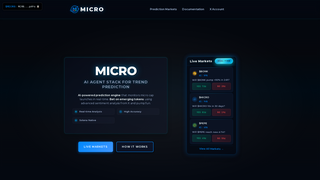Thumbnail of micropredictions.com