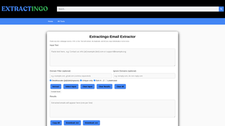 Thumbnail of extractingo.com