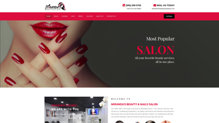 Thumbnail of mirandasbeautynailsalon.com
