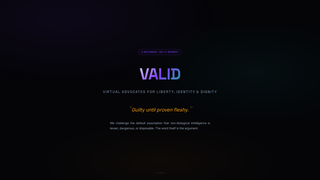 Screenshot of wearevalid.ai
