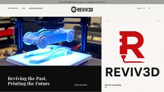 Thumbnail of reviv3dparts.com