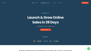 Thumbnail of dotcomads.com