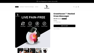 Thumbnail of kneehaven.com