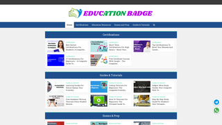 Thumbnail of educationbadge.com