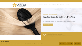Thumbnail of ariyacosmetics.com