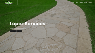 Screenshot of lopezservicestn.com
