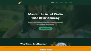 Thumbnail of bowharmony.com