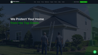 Screenshot of rgsgutters.com