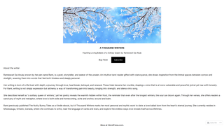 Thumbnail of athousandwinters.com
