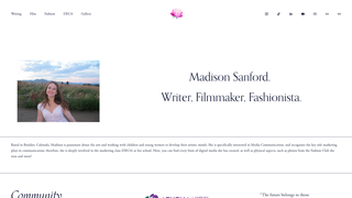 Thumbnail of madisonsanford.com