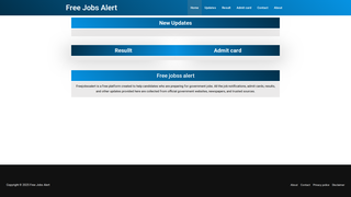 Thumbnail of freejobssalert.com