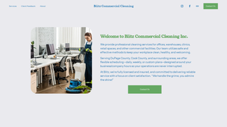 Thumbnail of blitzcommercialcleaning.com