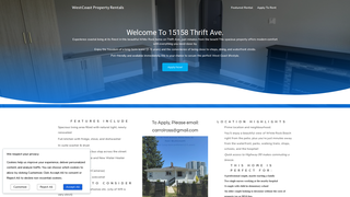 Thumbnail of westcoastpropertyrentals.com