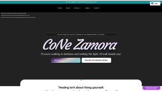Thumbnail of conezamora.com