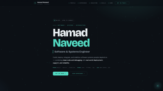 Screenshot of hamadnaveed.dev