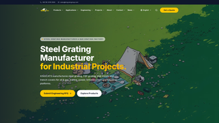 Screenshot of kingcatsgrating.com