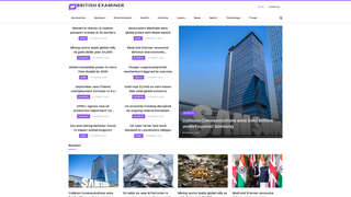 Thumbnail of britishexaminer.com