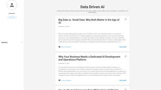 Thumbnail of datainote.com