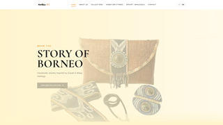 Screenshot of kegiaart.com