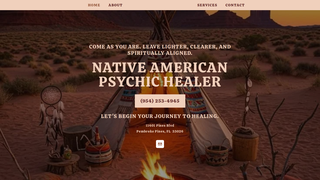 Thumbnail of nativeamericanhealer.com