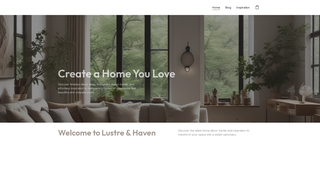 Thumbnail of lustreandhaven.com