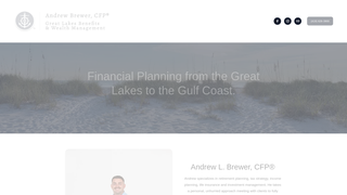 Screenshot of andrewlbrewer.com
