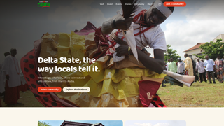 Screenshot of discoverdeltang.com