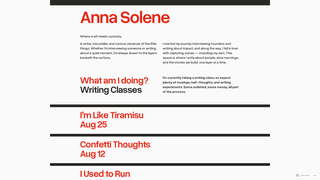 Thumbnail of annasolene.com