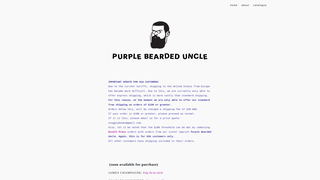 Thumbnail of purplebeardeduncle.com