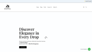 Thumbnail of thedivineflora.com