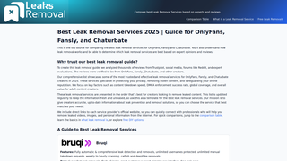 Thumbnail of leaksremoval.com