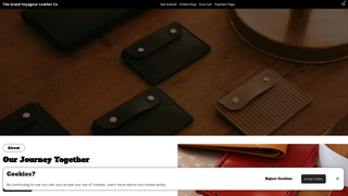 Thumbnail of thegrandvoyageurleatherco.com