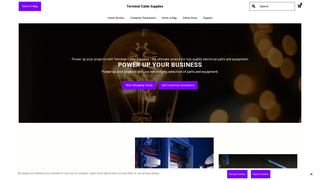 Thumbnail of terminalcablesupplies.com
