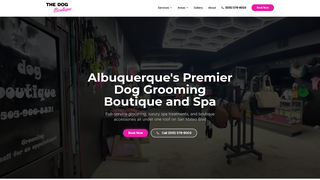 Screenshot of newmexicodogboutique.com