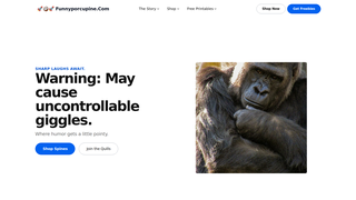 Thumbnail of funnyporcupine.com