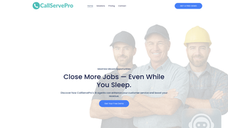 Thumbnail of callservepro.com