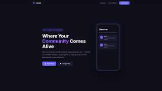 Screenshot of anisi.app