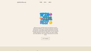 Thumbnail of spindiceflip.com