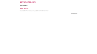 Thumbnail of gorvamerica.com
