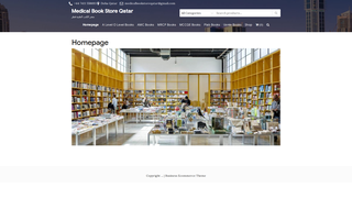 Thumbnail of medicalbookstoreqatar.com