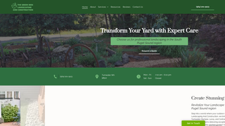 Thumbnail of thegreenmenlandscapingconstruction.net
