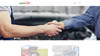 Screenshot of gogreenautoscng.com
