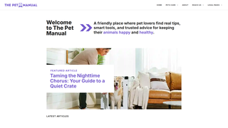 Thumbnail of thepetmanual.com
