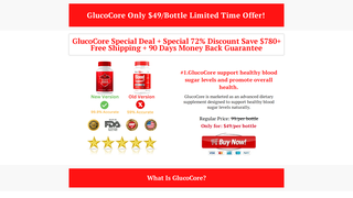 Thumbnail of glucocore.org