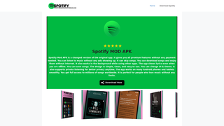 Thumbnail of spotifymodapklatestversion.com