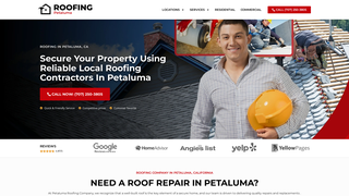 Thumbnail of roofingpetaluma.com