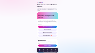 Screenshot of cloudbitesmarket.app