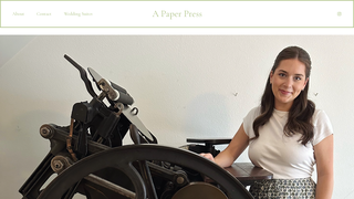 Thumbnail of apaperpress.com