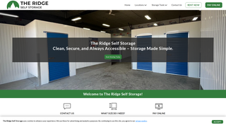 Thumbnail of theridgestorage.com